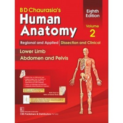 BD Chaurasia's Human Anatomy, Volume 2(English, Paperback, Chaurasia B.D.)