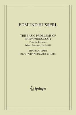 The Basic Problems of Phenomenology(English, Electronic book text, Husserl Edmund)