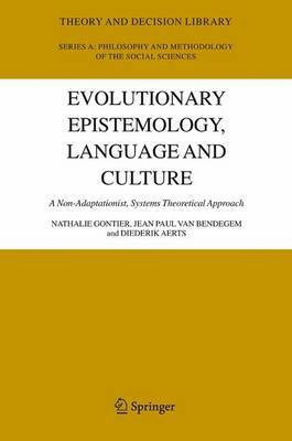 Evolutionary Epistemology, Language and Culture(English, Electronic book text, Gontier Nathalie)