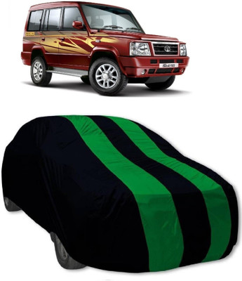 MoTRoX Car Cover For Tata Sumo Gold (Without Mirror Pockets)(Green, Blue)