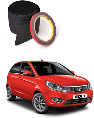 PRTEK Plastic Car Bumper Guard(Black, Pack of 1 X MATT BLACK, Tata, Bolt)