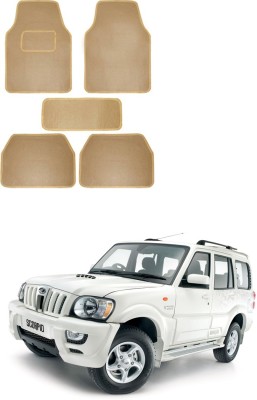 MATIES Fabric Standard Mat For  Mahindra Scorpio(Beige)