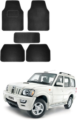 AYW Fabric Standard Mat For  Mahindra Scorpio(Black)