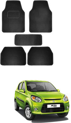 AYW Fabric Standard Mat For  Maruti Suzuki Alto 800(Black)