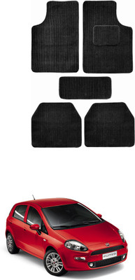 MATIES Fabric Standard Mat For  Fiat Punto(Black)