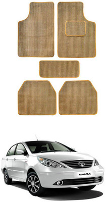 MATIES Fabric Standard Mat For  Tata Manza(Beige)