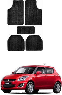 AYW Fabric Standard Mat For  Maruti Suzuki Swift(Black)