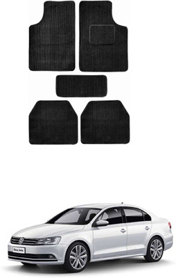 MATIES Fabric Standard Mat For  Volkswagen Jetta(Black)
