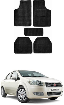 MATIES Fabric Standard Mat For  Fiat Linea Classic(Black)