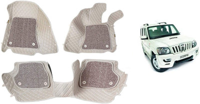 MATIES Leatherite 7D Mat For  Mahindra Scorpio(Beige)