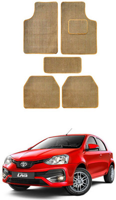 AYW Fabric Standard Mat For  Toyota Etios Liva(Beige)