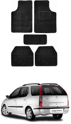 AYW Fabric Standard Mat For  Tata Indigo Marina(Black)