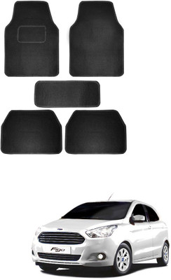 MATIES Fabric Standard Mat For  Ford Figo(Black)