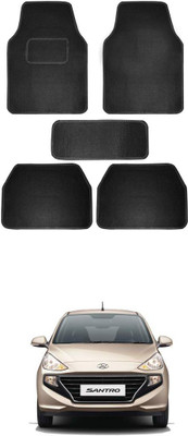 AYW Fabric Standard Mat For  Hyundai Santro(Black)