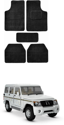 MATIES Fabric Standard Mat For  Mahindra Bolero(Black)