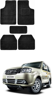MATIES Fabric Standard Mat For  Tata Sumo Grande(Black)