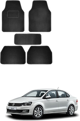 AYW Fabric Standard Mat For  Volkswagen Vento(Black)