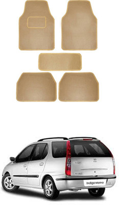MATIES Fabric Standard Mat For  Tata Indigo Marina(Beige)