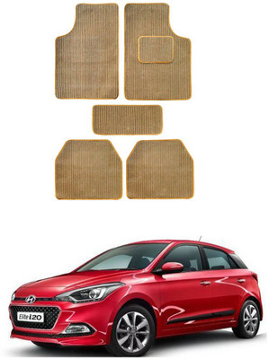 MATIES Fabric Standard Mat For  Hyundai Elite i20(Beige)