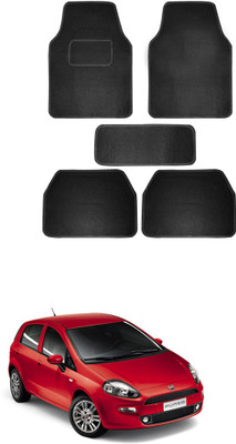 MATIES Fabric Standard Mat For  Fiat Punto(Black)