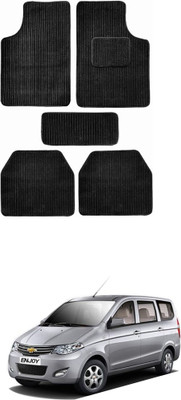 MATIES Fabric Standard Mat For  Chevrolet Enjoy(Black)