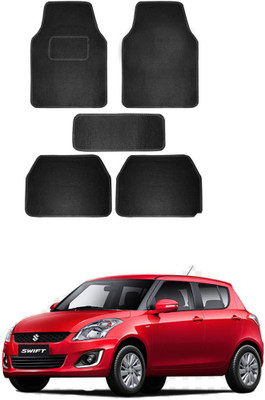 MATIES Fabric Standard Mat For  Maruti Suzuki Swift(Black)