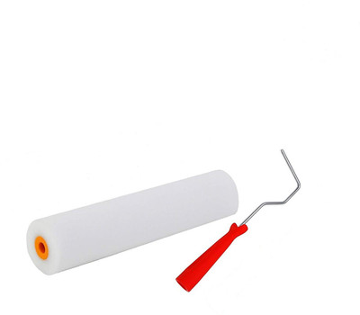 shine interiors Foam Roller With Plastic Handle Paint Roller(Pack of 1)