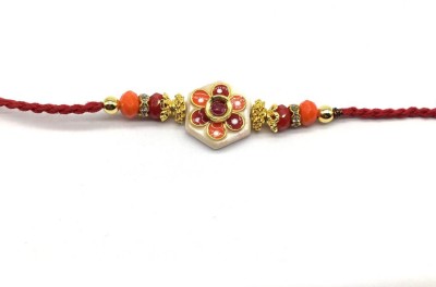 Digital Dress Room Thread 13RAK01-53 Mauli Thread Rakhi  Set(1Rakhi)