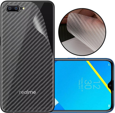 CASE CREATION Oppo Realme C2 Mobile Skin(3D Carbon Fibre Transparent Back Skin Matte Finish)