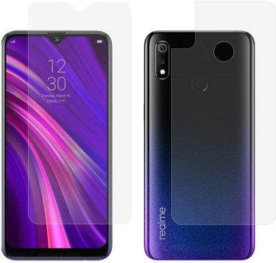 CASE CREATION Impossible Screen Guard for Realme3 2018(Pack of 2)