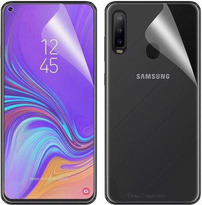 CASE CREATION Front and Back Screen Guard for Samsung Galaxy M40(Pack of 2)