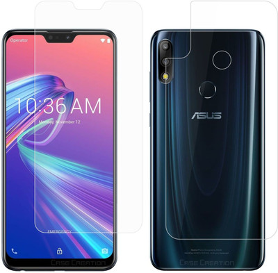 CASE CREATION Nano Glass for Zenfone Max Pro M2 2019(Pack of 2)