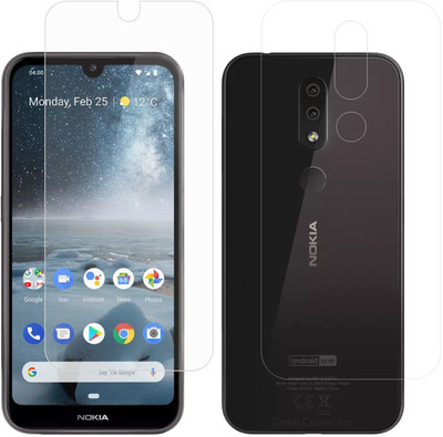 CASE CREATION Nano Glass for Nokia 4.2(Pack of 2)