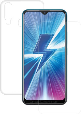 CASE CREATION Front and Back Screen Guard for Vivo (Y17)(Pack of 2)