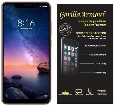 Gorilla Armour Tempered Glass Guard for Mi Redmi Note 6 Pro(Pack of 1)