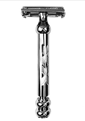 Romer-7 Heavy Butterfly Open Safety Razor, Men & Women
