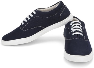 Kzaara Canvas Shoes For Men(Navy , 6 UK/India)