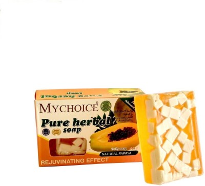 My Choice Pure Herbal Natural Papaya Extract Soap-100gm(100 g)