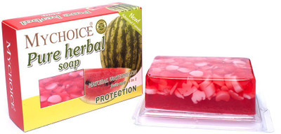 My Choice PURE HERBAL FRUITY WITH NATURAL WATERMELON SOAP(100 g)
