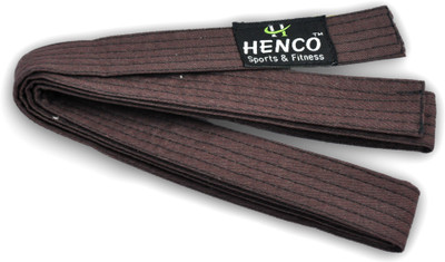 HENCO Turbo Judo/Karate/taekwando Martial Arts Belt Abdominal Belt(Brown)