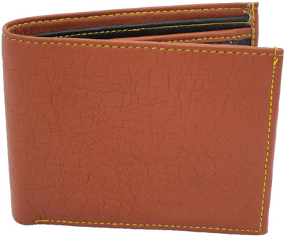 SKKFASHION Men Black Artificial Leather Wallet(2 Card Slots)