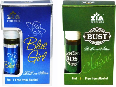 ZIA BLUE GIRL and BEST Special Malaysian Edition Floral Attar(Floral)