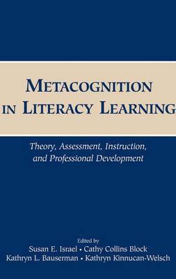 Metacognition in Literacy Learning(English, Electronic book text, Israel Susan E)