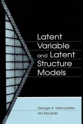 Latent Variable and Latent Structure Models(English, Electronic book text, Marcoulides George A)