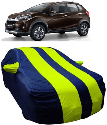 MoTRoX Car Cover For Honda WR-V (With Mirror Pockets)(Blue, Green)