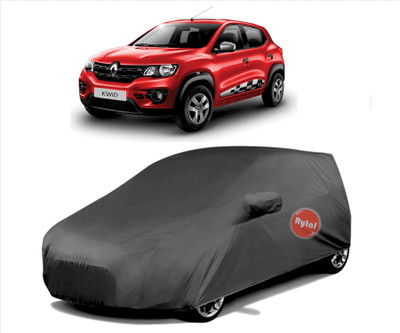 Rytal Car Cover For Renault Kwid (With Mirror Pockets)(Grey, For 2018 Models)