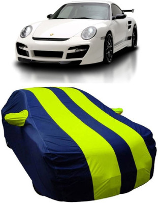 MoTRoX Car Cover For Porsche 911 (With Mirror Pockets)(Blue, Green)