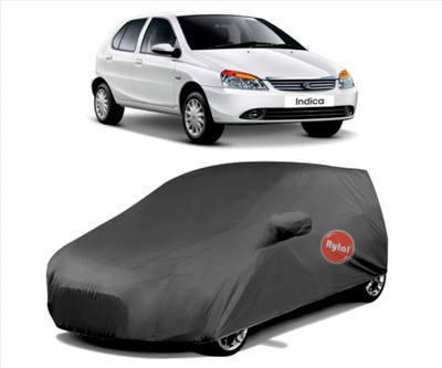 Rytal Car Cover For Tata Indica (With Mirror Pockets)(Grey, For 2018 Models)