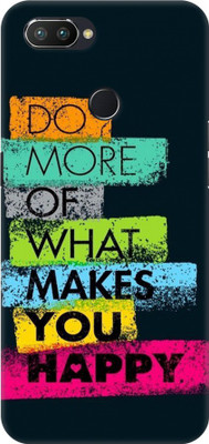 COBIERTAS Back Cover for Realme U1(Multicolor)