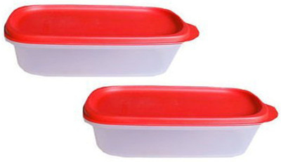 TUPPERWARE Polypropylene Grocery Container  - 500 ml(Pack of 2, Red, White)